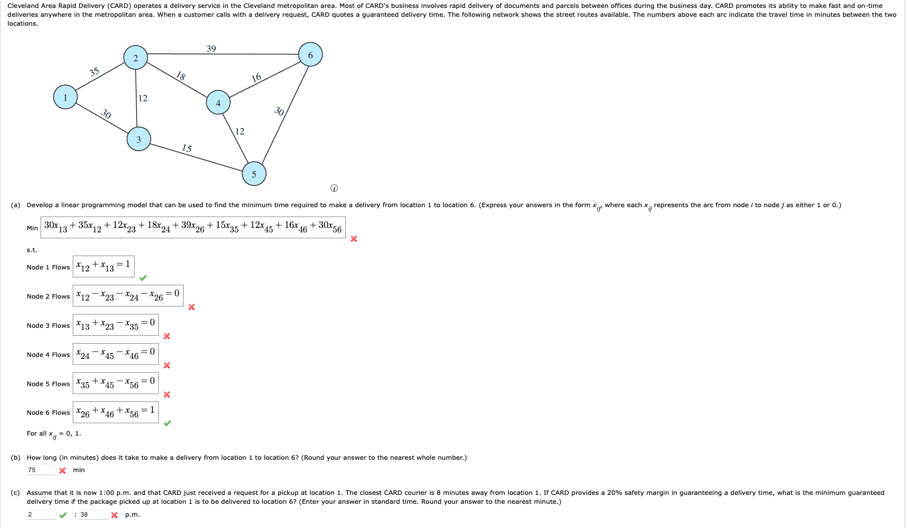 locations. Min 3 0 x 1 3 + 3 5 x 1 2 + 1 2 x 2 3