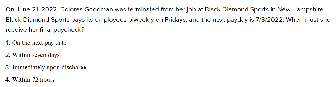 On June 2 1 , 2 0 2 2 , Dolores Goodman was