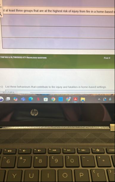 4 St at least three groups that are at the