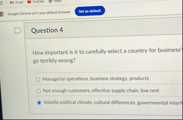 Omail Youlube mapn Google Chrome isn't your