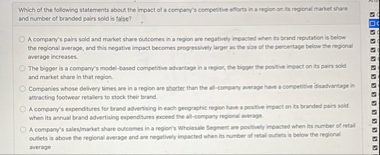 Which of the following statements about the