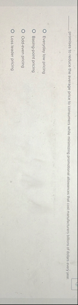 promises to reduce the average price to consumers