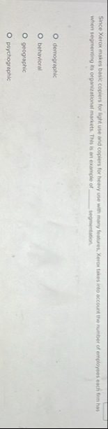 Since Xerox makes basic coplers for light use and