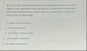 [ Coca - Cola ] Coca - Cola notices low product