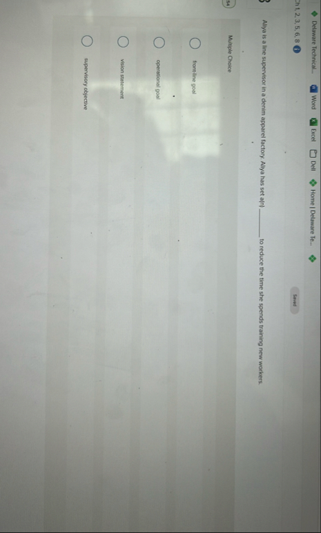 Delaware Technical... Word Excel Dell Home |