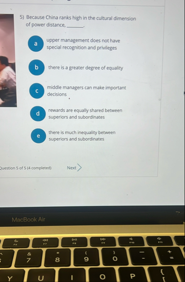 Because China ranks high in the cultural