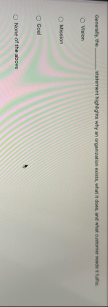 Generally, the statement highlights why an