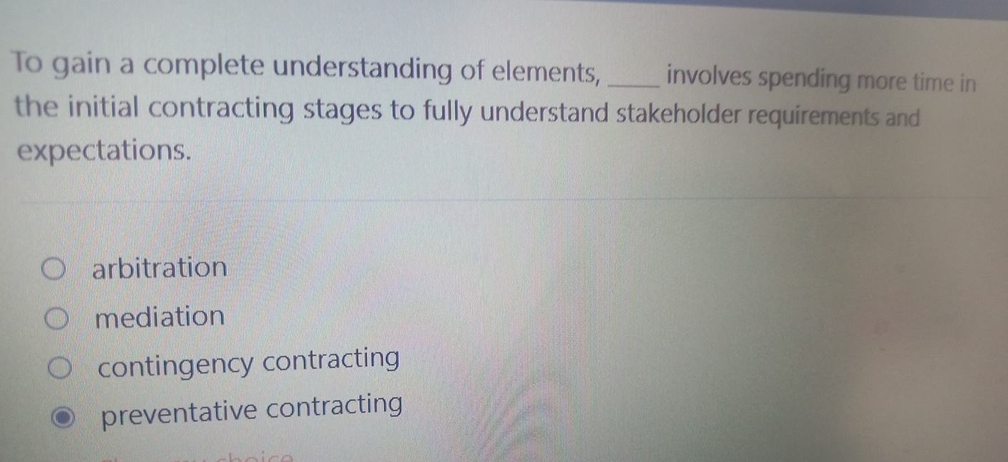 To gain a complete understanding of elements,