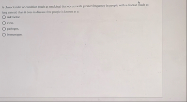 A characteristic or coedicion ( sach an amoling )