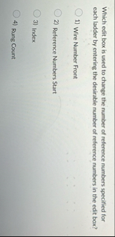 Which edit box is used to change the number of