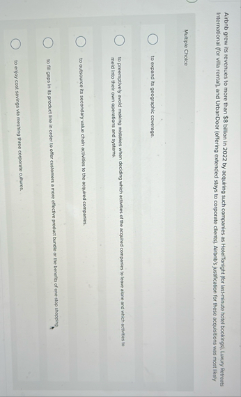 Airbnb grew its revenues to more than $ 8 billion