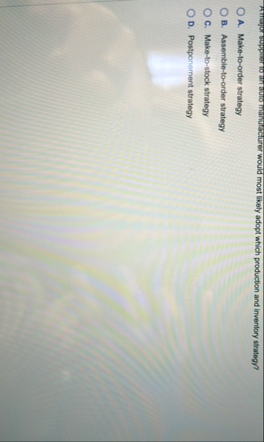 A midjor supplet mich production and inventory