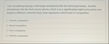 I am considering buying a mid - range smartphone