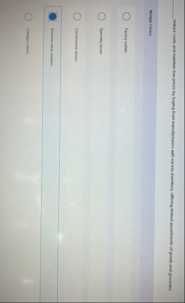 reduce costs and maintain low prices by buying