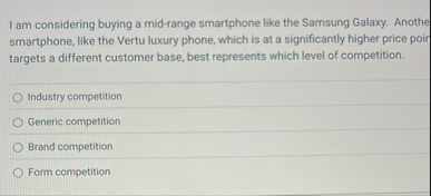 I am considering buying a mid - range smartphone