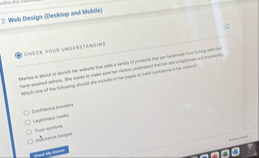2 : Web Design ( Desktop and Mobile ) CHECK YOUR