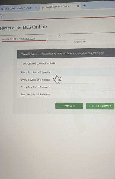 Mail - Bernice Nelson - Outlo HeartCode * BLS