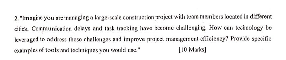 "Imagine you are managing a large - scale