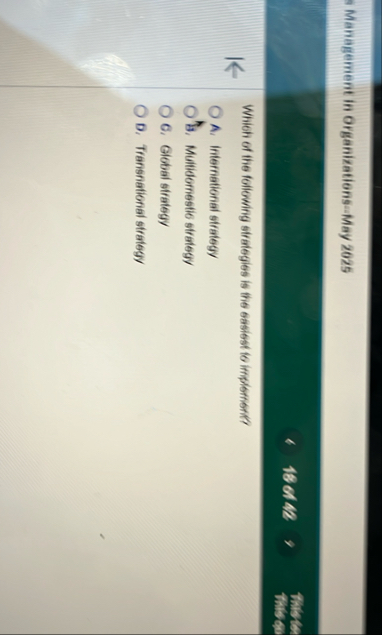 Management in Organizations - May 2 0 2 5 1 8 0 4