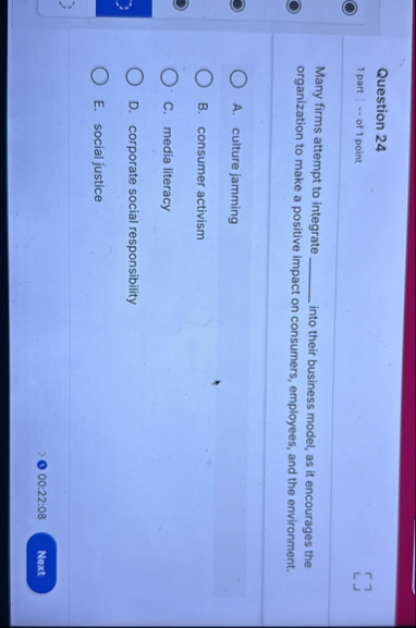 Question 2 4 1 part - - of 1 point Many firms