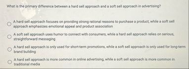 What is the primary difference between a hard