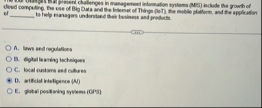 constinges that present challenges in management