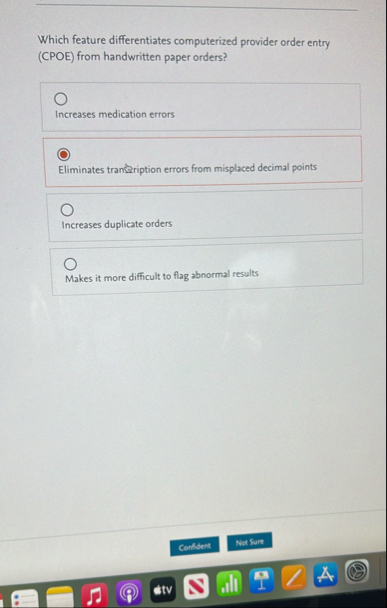 Which feature differentiates computerized