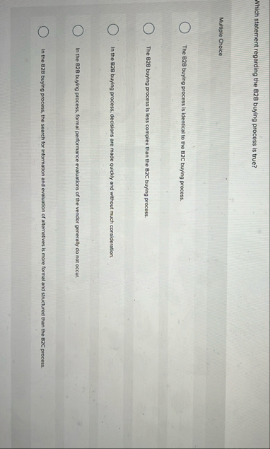 Which statement regarding the 8 2 8 buying