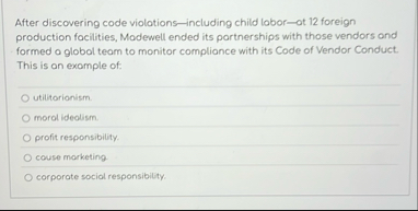 After discovering code violotions - including