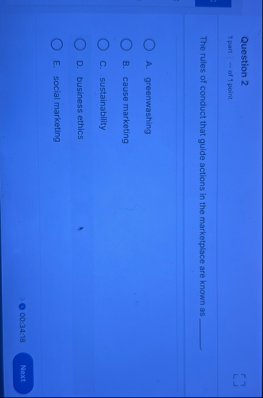 Question 2 1 part - - of 1 point The rules of