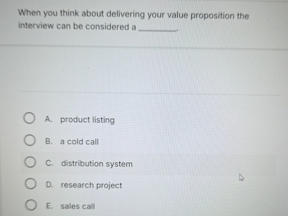 When you think about delivering your value