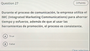Question 2 7 Durante el proceso de comunicaci n ,