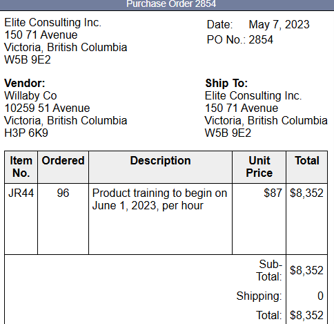 prepare jounal entry for this document Purchase