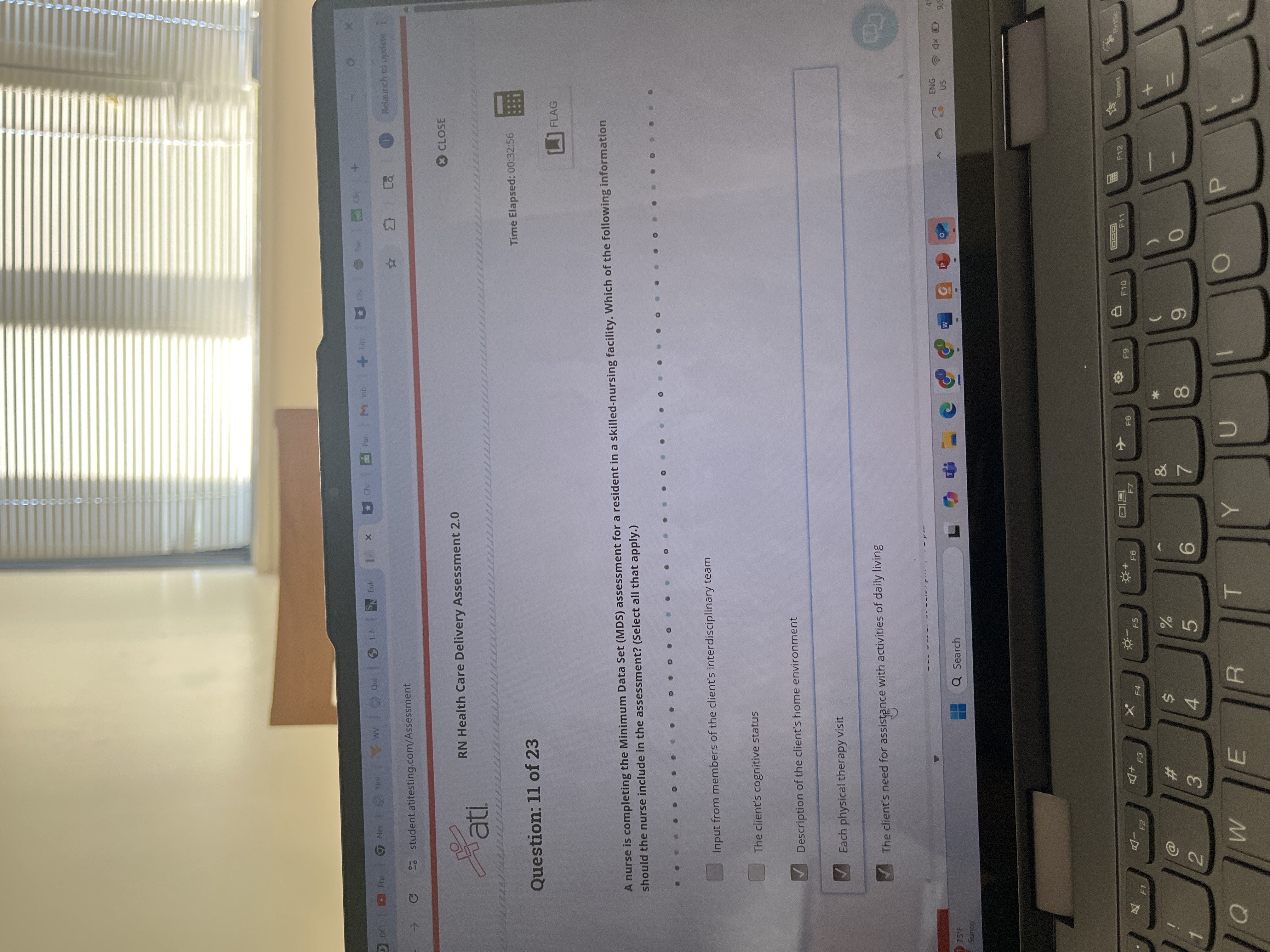 Ans DC Pha New Hor w | @ Qui | @ IN EN Fuk 1 x x