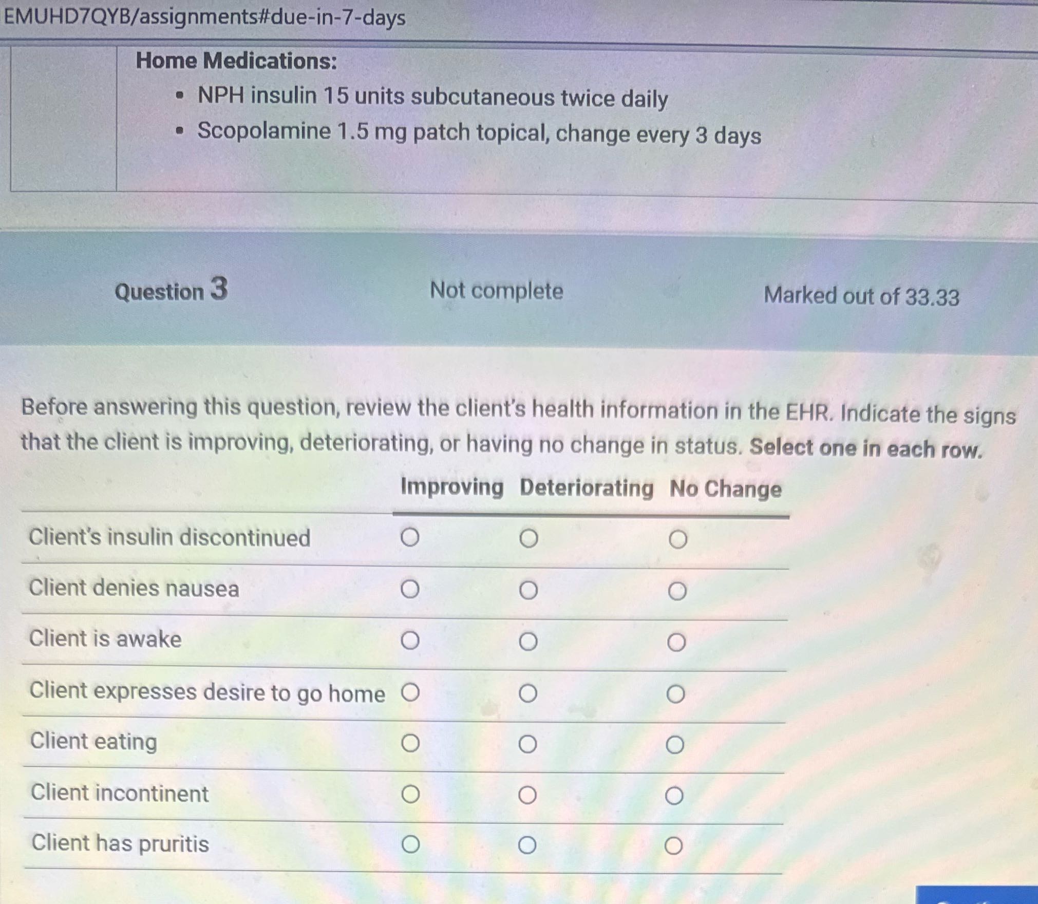 Answer with the information provided from the