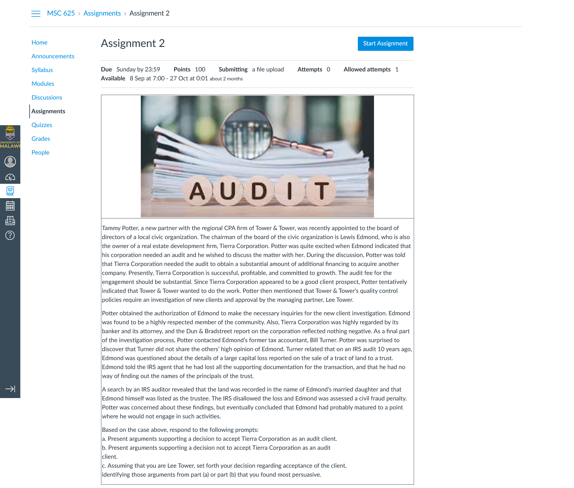 ey ) | = MSC 625 Assignments > Assignment 2 Home