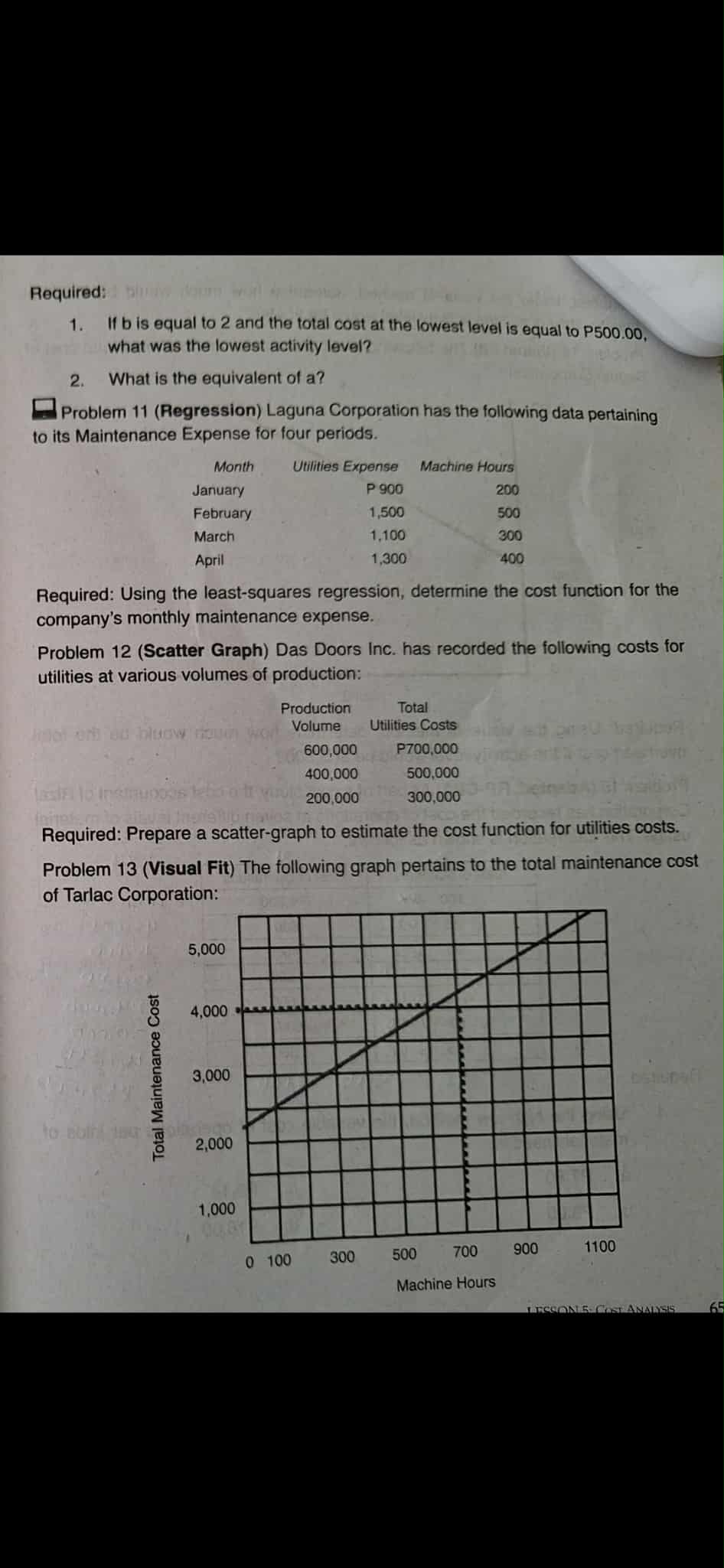 Answer problem 11-12 Required: buy, own wil dy 1.