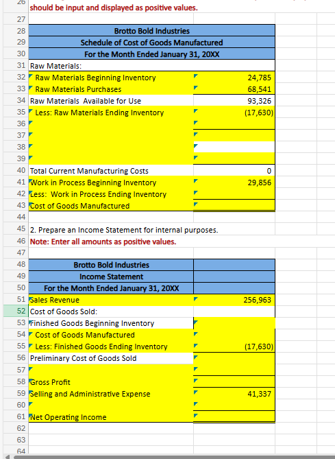 ae we A B c D G H 1 2 The following accounts