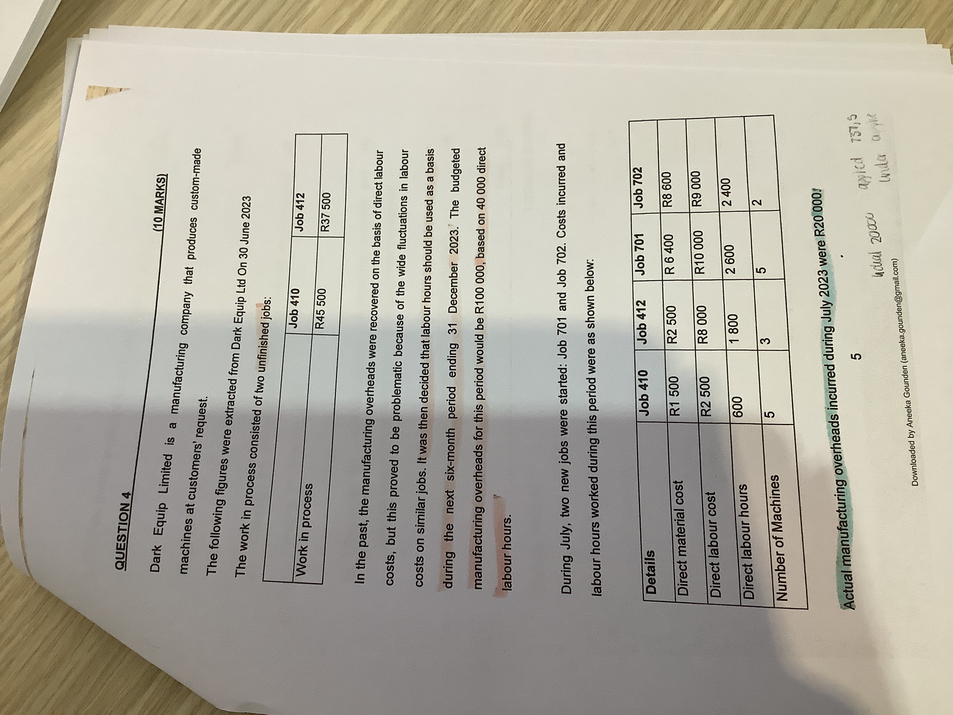 Please answer the following questions, with