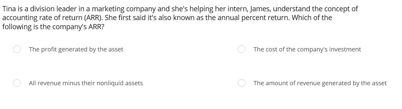 Tina is a division leader in a marketing company