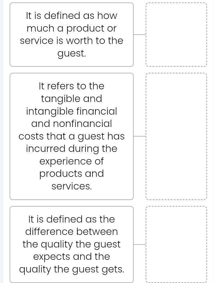 Give me answer It is defined as how much a