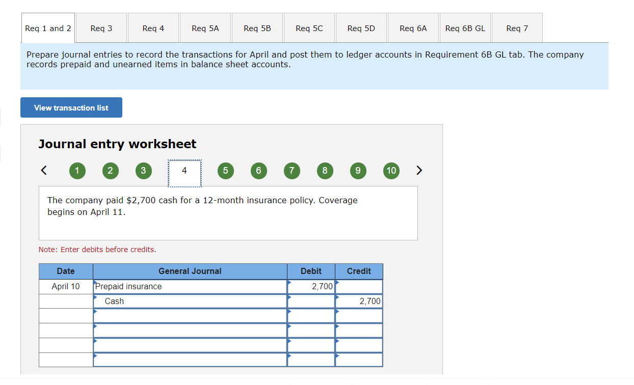 Homework: Adjusting Accounts Problems Assignment