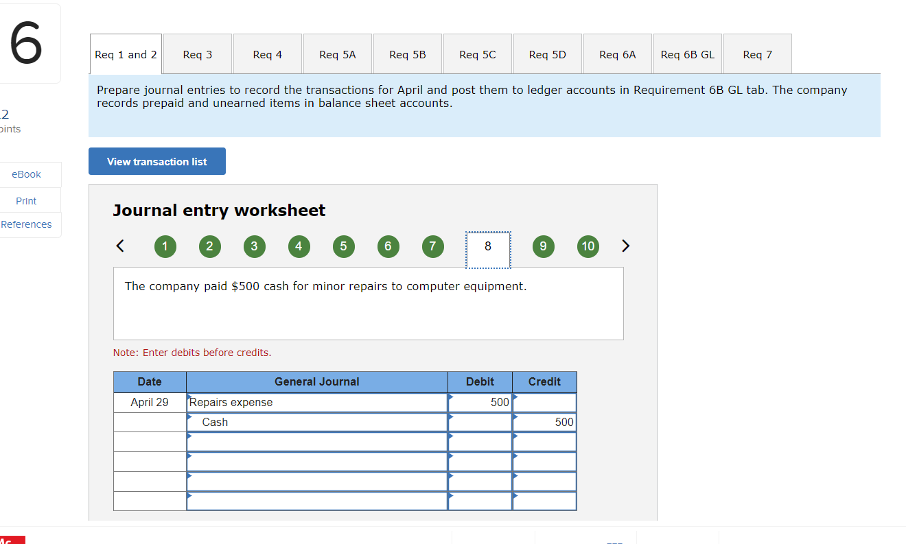 Homework: Adjusting Accounts Problems Assignment