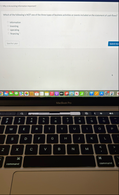 1 . 1 Why is Accounting Informution important?