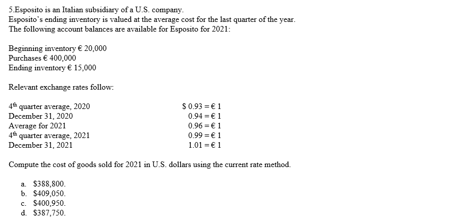 00.When is remeasurement rather than translation