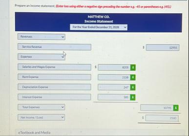 How to prepare a retained earnings statement part