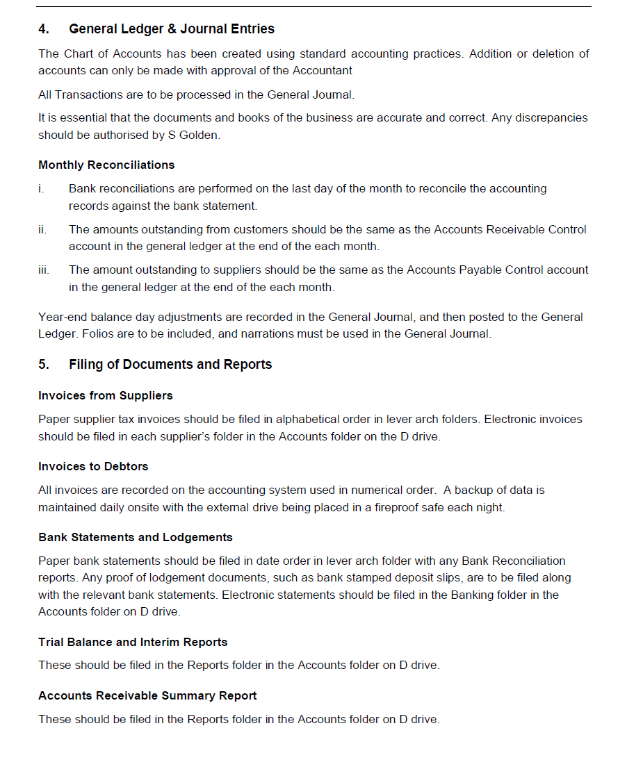 C omplete the following u sing the attached