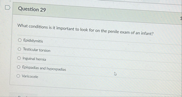Question 2 9 What conditions is it important to