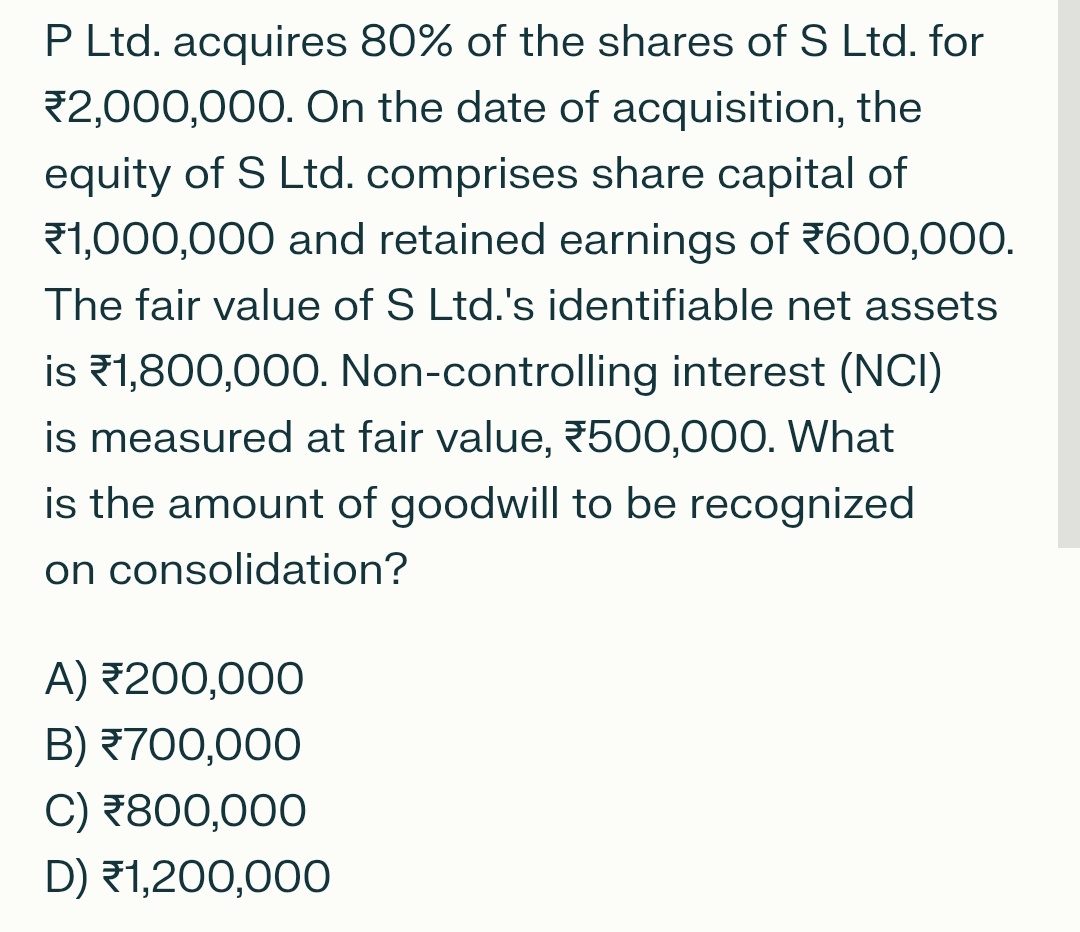 Accounting. Don't use AI . P Ltd . acquires 8 0 \