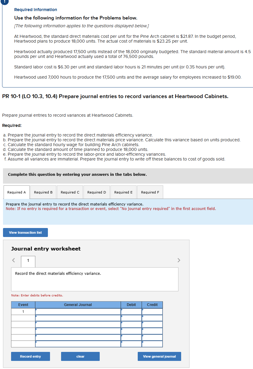 PR 1 0 - 1 ( LO 1 0 . 3 , 1 0 . 4 ) Prepare